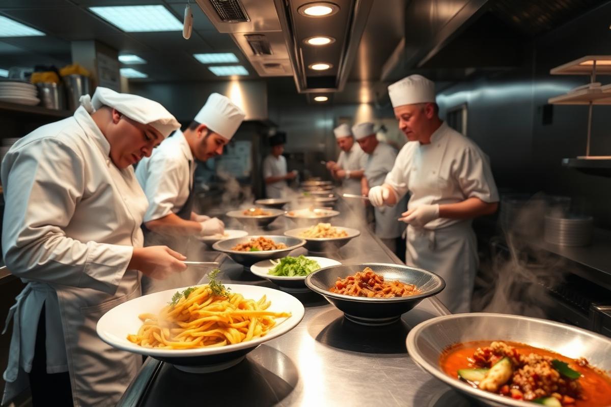 Kitchen in service